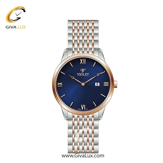 ساعت مچی اورجینال زنانه ویولت VIOLET نقره ای-رزگلد | رزگلد-نقره ای| سرمه ای| کد رفرنس 0579/2